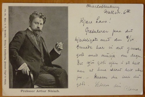 Dirigent arthur nikisch - dirigent,