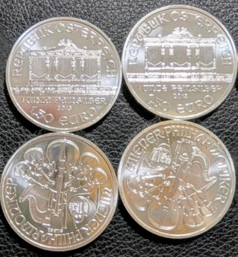 Silbermünzen oz unze - 4, oz/unze